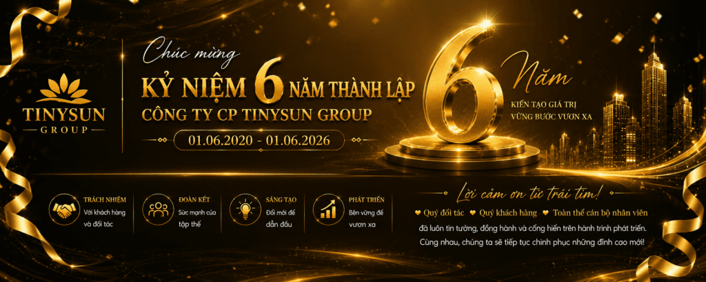 Kỷ Niệm 6 Năm Thành Lập TinySun Group